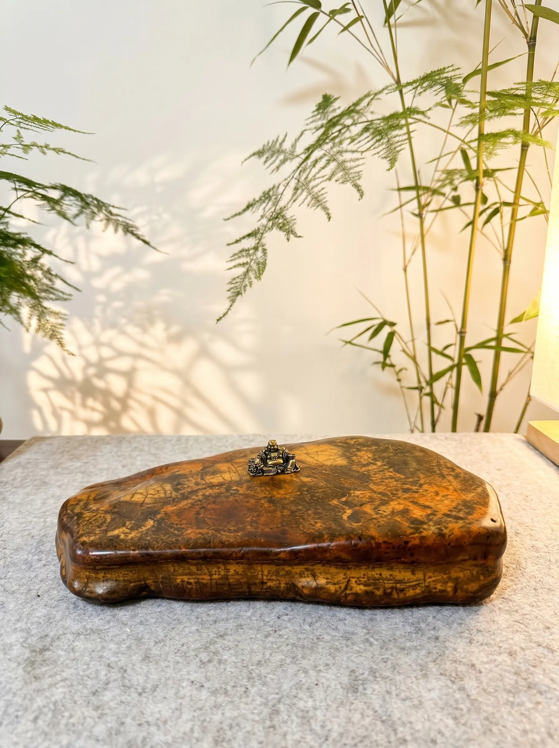 竹下禅心｜广西红水河彩玉石